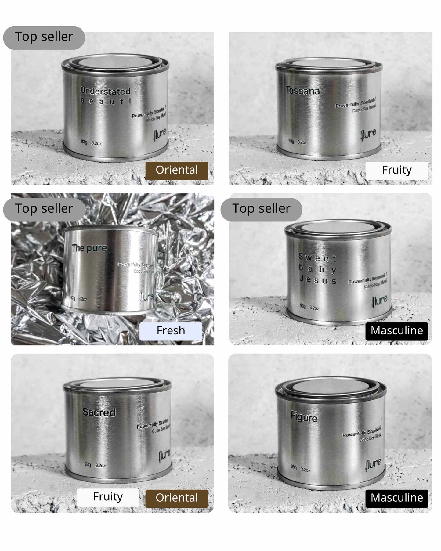 Discovery Set - 3 Medium Travel Tins