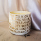 HOLY - Limited Edition - Golden Script Wrap - 4 Wick Oversized Candle