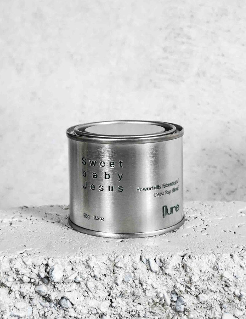 🎁 Sweet baby Jesus / Medium Travel Tin Candle (100% off)